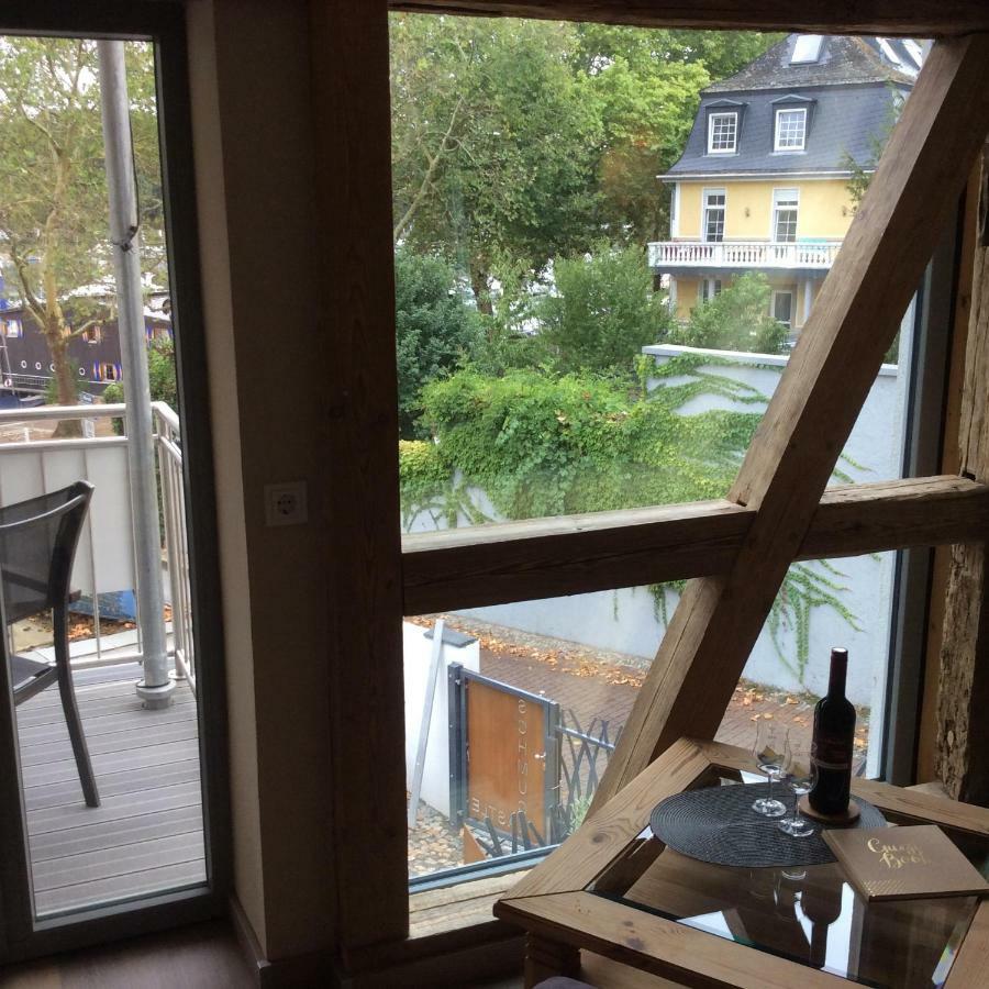 Ferienwohnung Schmuckkästle am Hafen Wiesbaden Exterior foto