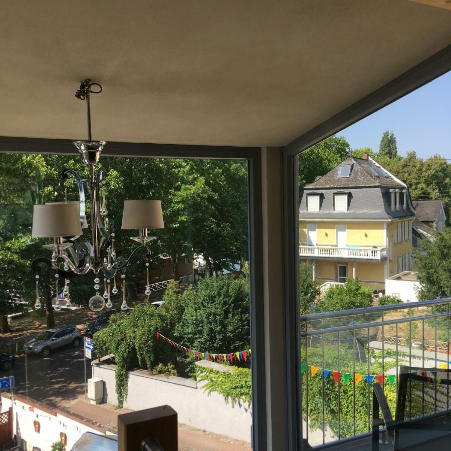 Ferienwohnung Schmuckkästle am Hafen Wiesbaden Exterior foto