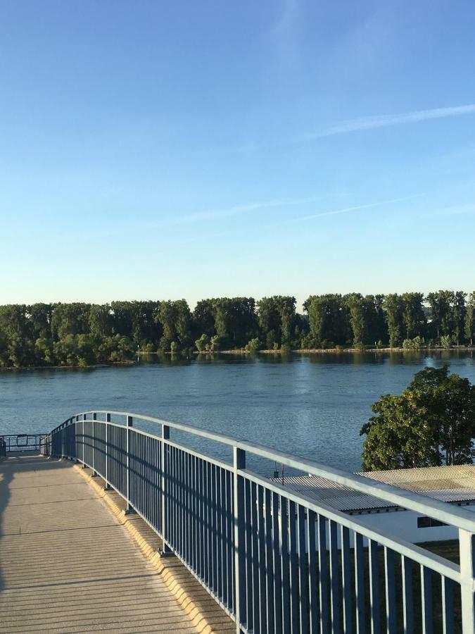 Ferienwohnung Schmuckkästle am Hafen Wiesbaden Exterior foto