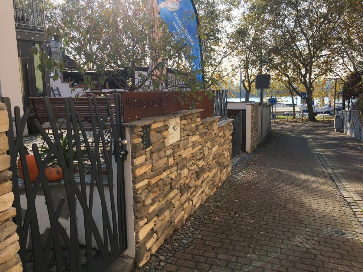 Ferienwohnung Schmuckkästle am Hafen Wiesbaden Exterior foto